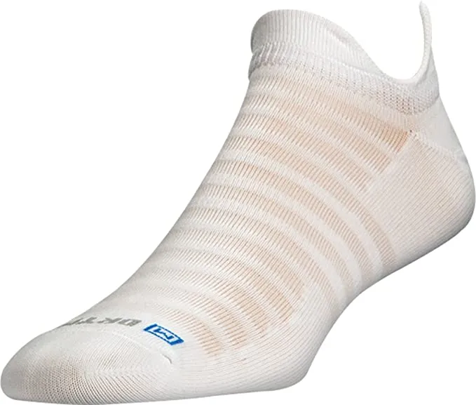 Drymax Technologies Inc. Hyper Thin Running No Show WHITE